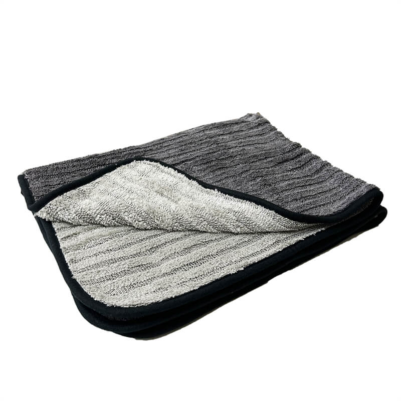 Wholesale: 30 Pcs Twisted Loop & Fleece Combo Drying Towel - KaJay Automotive